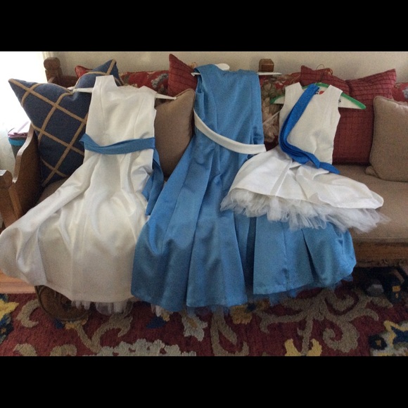 SUMMER WEDDING                         Flower girls dresses - Picture 5 of 6